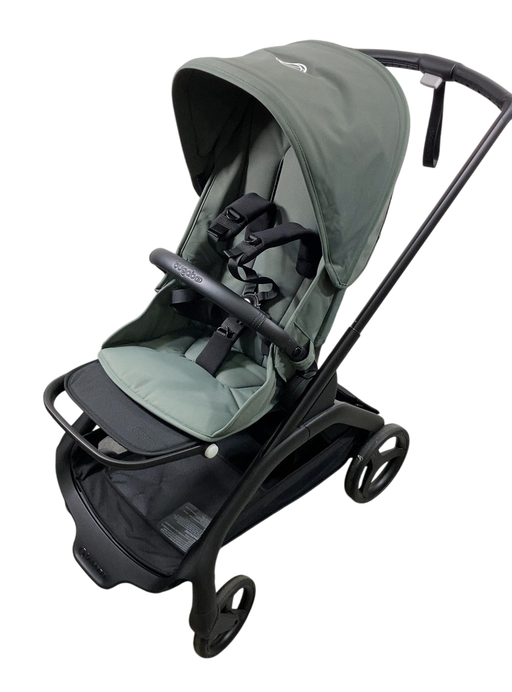 Shop Bugaboo Dragonfly Stroller, 2025, Black, Forest Green, Forest Green at GoodBuy Gear