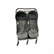 Shop Mompush Lithe Double Stroller, 2026, Black at GoodBuy Gear