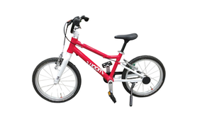 Shop Woom GO 3 Bike "16, Base Model, Hot Pink at GoodBuy Gear