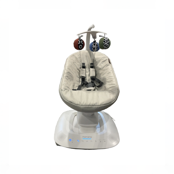 Shop UPPAbaby Mamaroo Smart Swing, Charlie (Sand Melange) at GoodBuy Gear