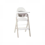 Shop Mockingbird High Chair, Cloud Washed Beech, White at GoodBuy Gear