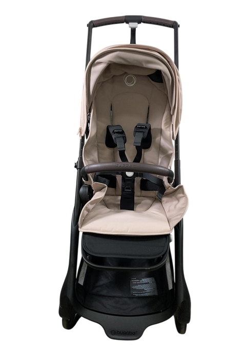 Shop Bugaboo Dragonfly Bassinet and Seat Stroller, 2024, Black, Desert Taupe, Desert Taupe at GoodBuy Gear