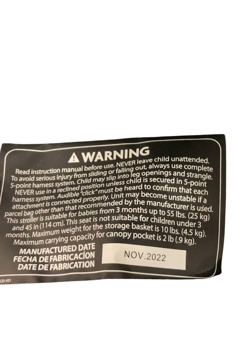 Shop UPPAbaby G-Link V2 Double Stroller, 2022, Greyson (Charcoal Melange) at GoodBuy Gear