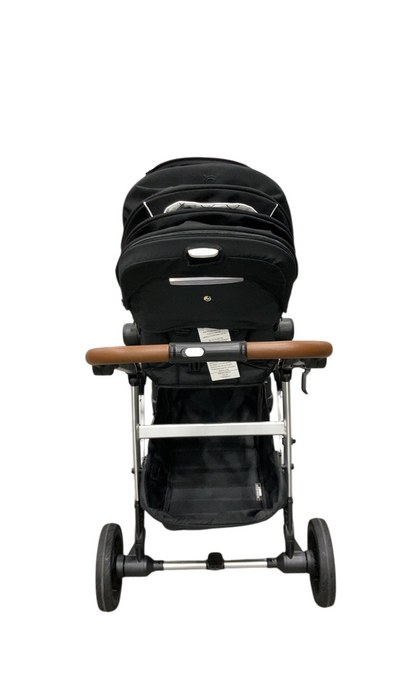 Shop Mockingbird Single to Double 2.0 Stroller, 2025, Black, Silver With Penny Leather, Windowpane at GoodBuy Gear