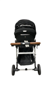 Shop Mockingbird Single to Double 2.0 Stroller, 2025, Black, Silver With Penny Leather, Windowpane at GoodBuy Gear