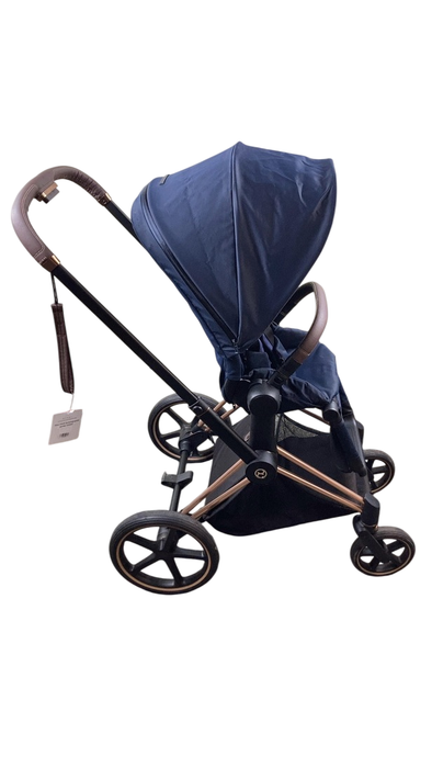 Shop Cybex PRIAM Stroller, 2019, Rose Gold, Indigo Blue at GoodBuy Gear