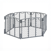 Shop Evenflo Versatile Play Space Adjustable Play Area, 6 Panel, Cool Gray at GoodBuy Gear