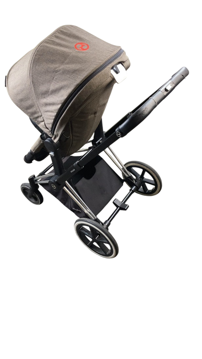 Shop Cybex PRIAM Trekking Stroller, 2017, Chrome, Desert Khaki at GoodBuy Gear