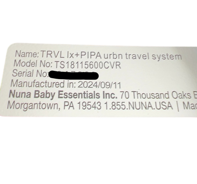 Shop Nuna Pipa Urbn Infant Car Seat, 2024, Caviar at GoodBuy Gear