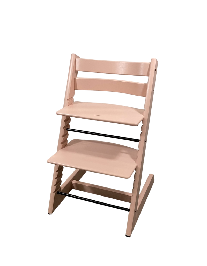 Stokke Tripp Trapp High Chair With Baby Set, Serene Pink