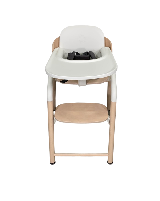 Shop Bugaboo Giraffe High Chair, w/ White Baby Set, Neutral Wood/White at GoodBuy Gear