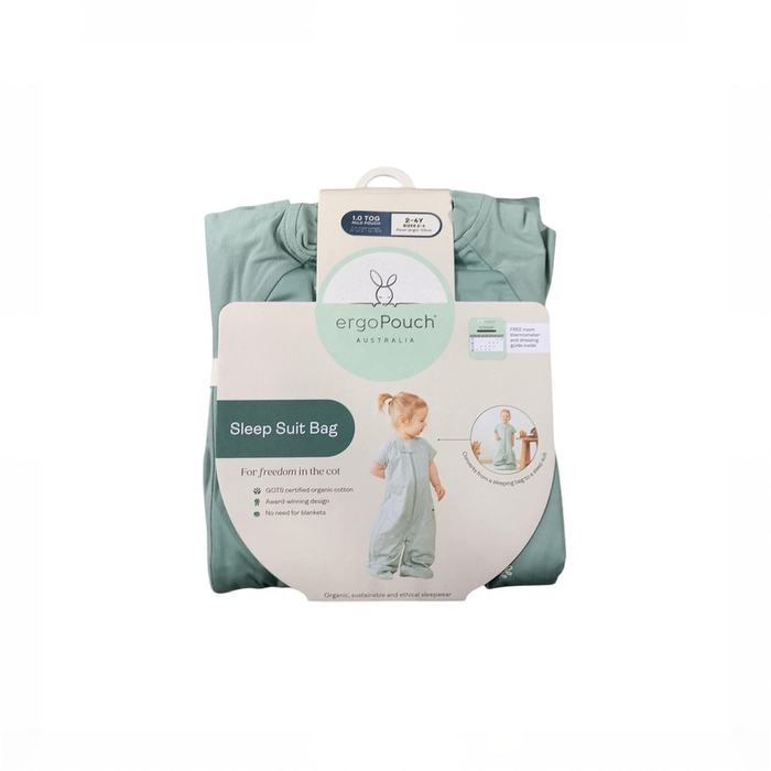 Shop ErgoPouch Sleep Suit Bag 1.0 TOG, 2-4 Years, Sage at GoodBuy Gear