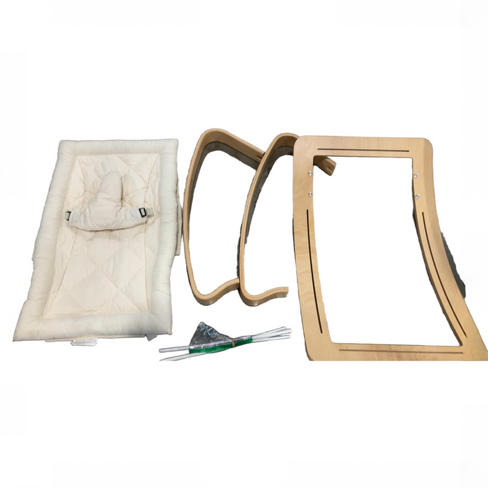 Shop Charlie Crane Levo Rocker, Beech, Organic Milk at GoodBuy Gear
