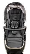 Shop Mockingbird Single 2.0 Stroller, 2024, Black, Silver With Black Leather, Watercolor Drops at GoodBuy Gear