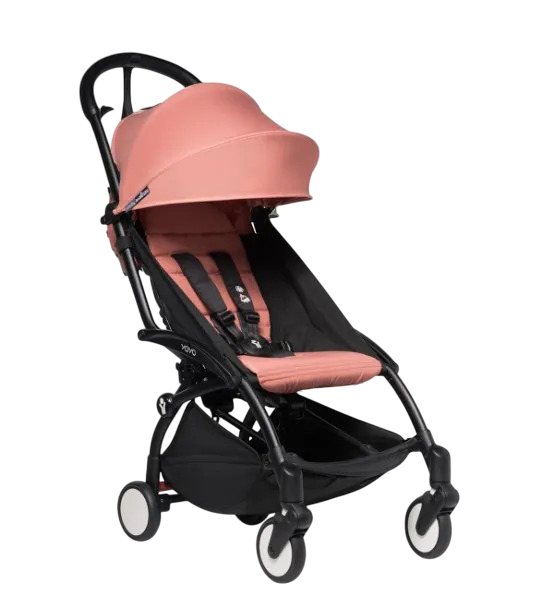 Shop Babyzen YOYO2 Complete Stroller, 2022, Black with Ginger at GoodBuy Gear