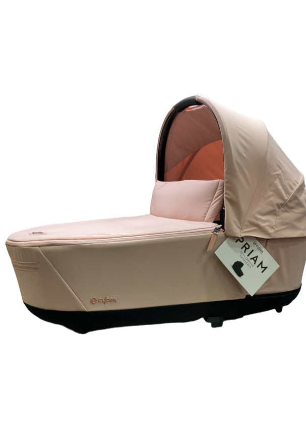 Cybex PRIAM Lux Carry Cot, Peach Pink