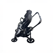 Shop DRAFT - Bugaboo Donkey 5 Duo Stroller, 2022, Black, Grey Melange, Midnight Black at GoodBuy Gear