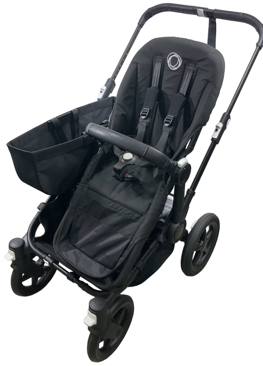 Shop Bugaboo Donkey 5 Mono Stroller, 2024, Black, Midnight Black, without Canopy at GoodBuy Gear