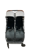 Shop UPPAbaby Minu Duo Stroller, 2024, Greyson(Charcoal Mélange/Carbon Frame/Saddle Leather) at GoodBuy Gear