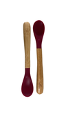 Shop Avanchy Bamboo Baby Spoons 2-Pack, Magenta at GoodBuy Gear