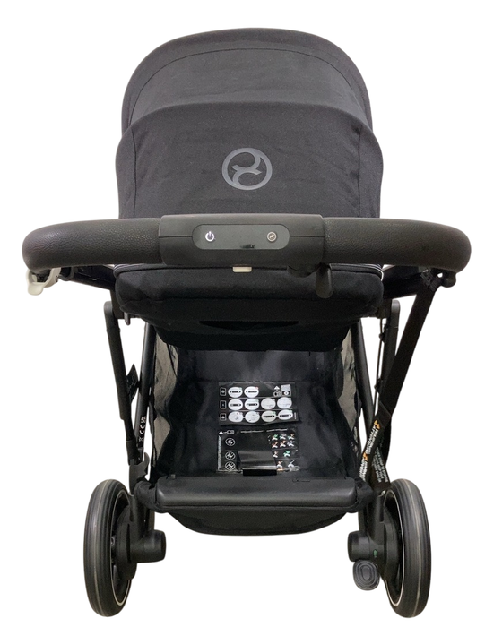 Shop Cybex e-Gazelle S Stroller, 2024, Black, Moon Black at GoodBuy Gear