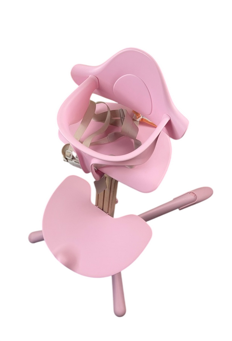Shop Evomove Nomi Highchair, Natural, Pink at GoodBuy Gear