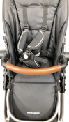 Shop Mockingbird Single to Double 2.0 Stroller, 2024, No Canopy, No Canopy, Silver With Penny Leather at GoodBuy Gear