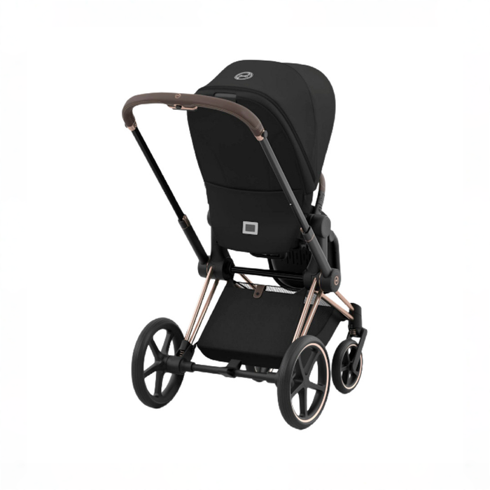 Shop Cybex Priam4 Stroller, 2025, Rose Gold, Sepia Black at GoodBuy Gear