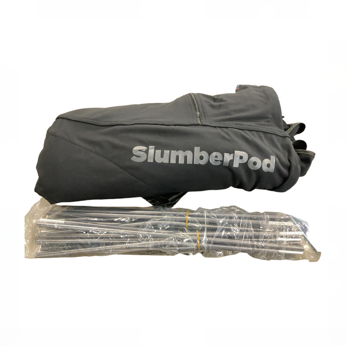Shop SlumberPod 2.0 Sleep Canopy, Black with Gray at GoodBuy Gear