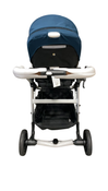 Shop Mockingbird Single to Double 2.0 Stroller, 2025, Sea, Silver With Penny Leather, Windowpane at GoodBuy Gear