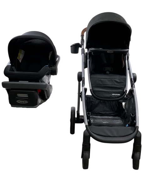 graco modes nest 2 grow dlx stroller Graco Modes Nest2Grow DLX Travel System, Riordan, 2024