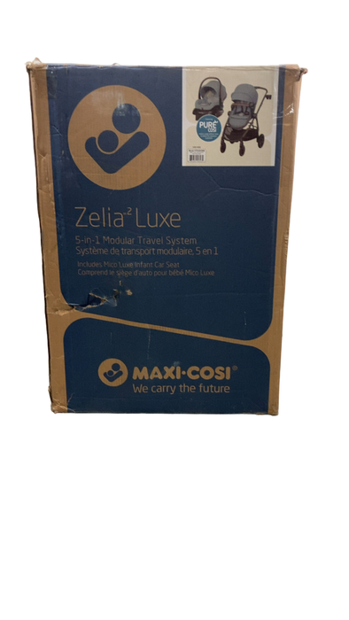 Shop Maxi-Cosi Zelia2 Luxe Travel System, 2024, New Hope Gray at GoodBuy Gear