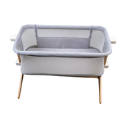 Shop Newton Bassinet And Bedside Sleeper, Grey/Birch at GoodBuy Gear