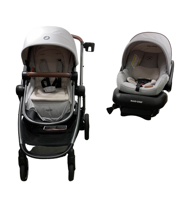 used Maxi-Cosi Zelia2 Luxe Travel System, 2023, Network Sand