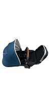 Shop Mockingbird 2nd Seat Kit with Extendable Canopy, Sea, Silver With Penny Leather, Windowpane at GoodBuy Gear