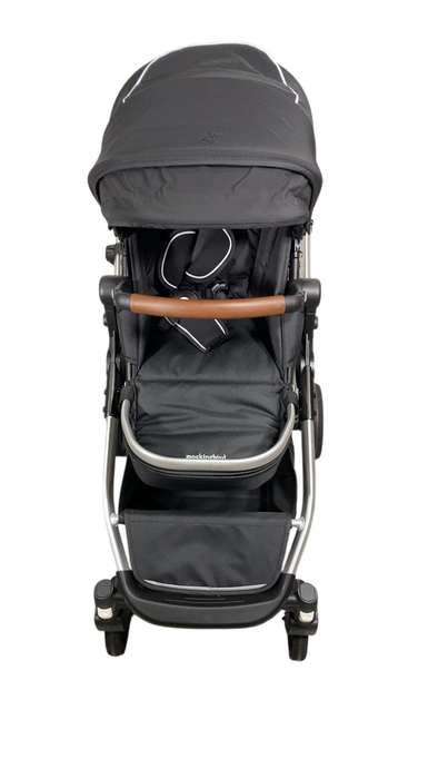 Shop Mockingbird Single to Double 2.0 Stroller, Black, Windowpane, Silver With Penny Leather, 2024 at GoodBuy Gear