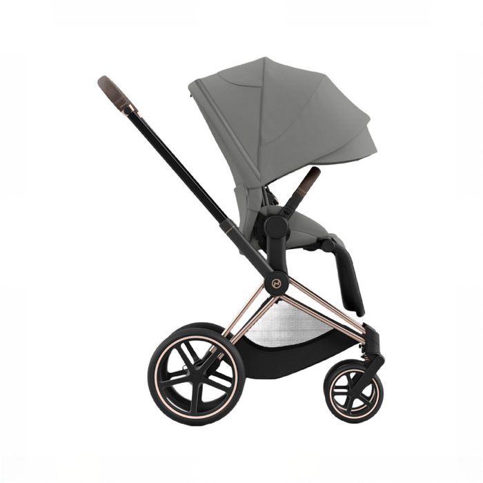 Shop Cybex Priam4 Stroller, 2024, Mirage Grey, Rosegold at GoodBuy Gear