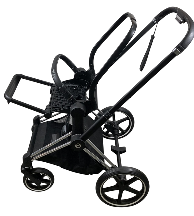 Shop Cybex PRIAM Stroller Frame And Seat, 2019, Chrome/Black at GoodBuy Gear