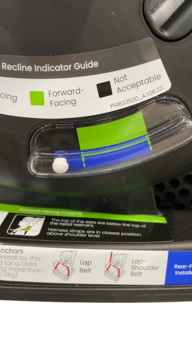 Shop Britax Poplar Convertible Car Seat, 2025, Glacier Graphite at GoodBuy Gear