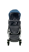 Shop Mockingbird Single to Double 2.0 Stroller, 2024, Sea, Silver With Black Leather, Windowpane at GoodBuy Gear