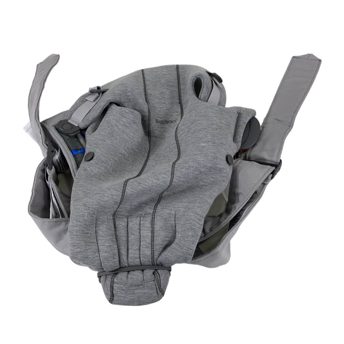 BabyBjorn Baby Carrier Mini, Light Gray 3D Jersey