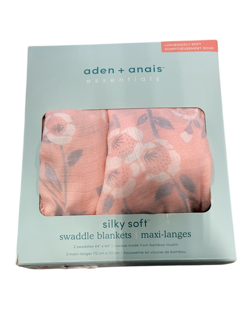 Shop Aden + Anais Silky Soft Swaddles, 2 Pack, Stencil at GoodBuy Gear