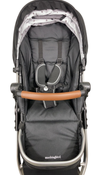 Shop Mockingbird Single to Double 2.0 Stroller, 2024, Black, Silver With Penny Leather, Watercolor Drops at GoodBuy Gear