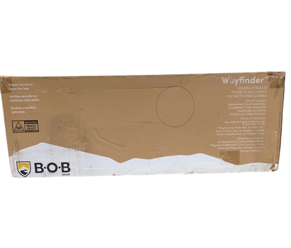 Shop BOB Wayfinder Single Jogging Stroller, 2024, Nightfall at GoodBuy Gear