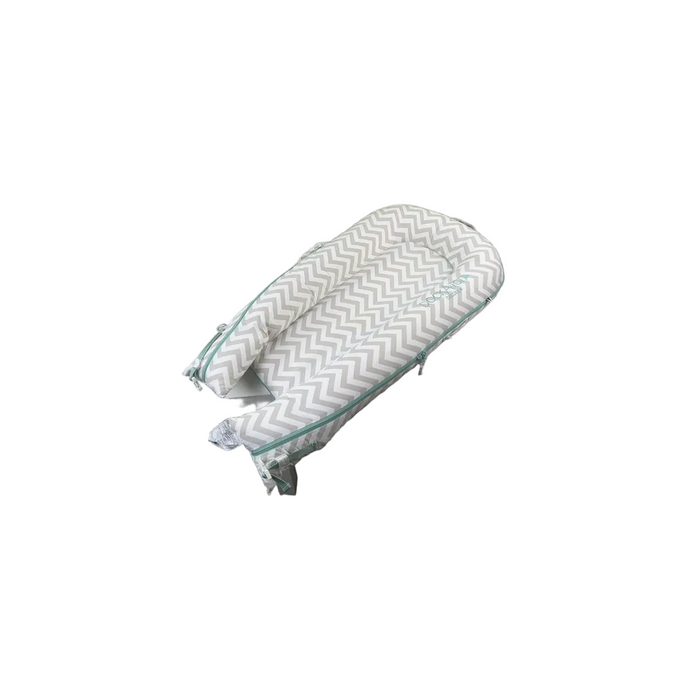 Shop DockATot Deluxe+ Dock, Silver Lining (Chevron) at GoodBuy Gear
