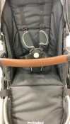 Shop Mockingbird Single to Double 2.0 Stroller, 2024, Black, Silver With Penny Leather, Watercolor Drops at GoodBuy Gear