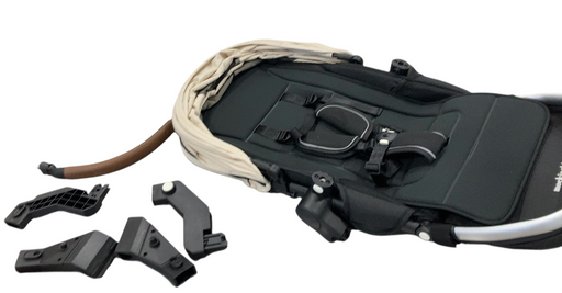 Shop Mockingbird 2nd Seat Kit 3.0, Charcoal with Black Leather, Oatmeal Solid at GoodBuy Gear
