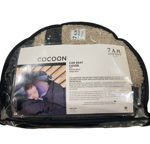Shop 7 A.M. Enfant Car Seat Cocoon, Teddy Applique at GoodBuy Gear