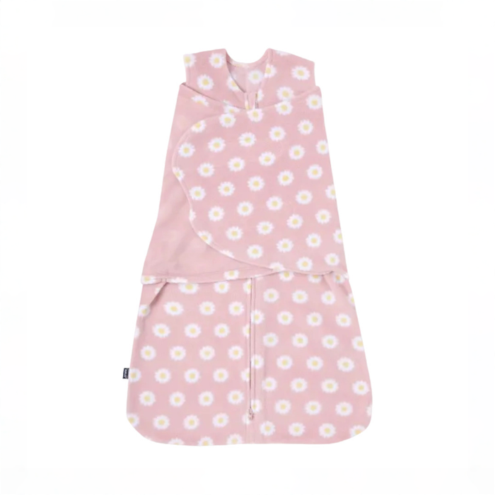 Shop Halo Micro-Fleece Swaddle, Daisy, Small at GoodBuy Gear