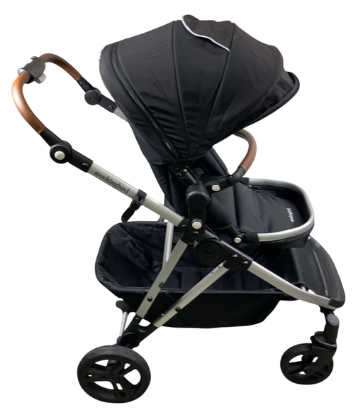 Shop Mockingbird Single to Double 2.0 Stroller, 2025, Black, Silver With Penny Leather, Windowpane at GoodBuy Gear